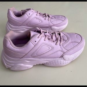 Lilac purple chunky sneaker